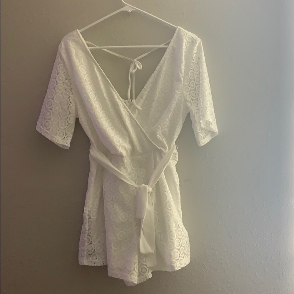 White romper
